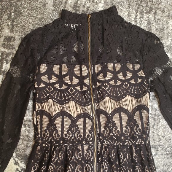 Ardene | Black Lace Dress for Girls - Picture 3 of 9